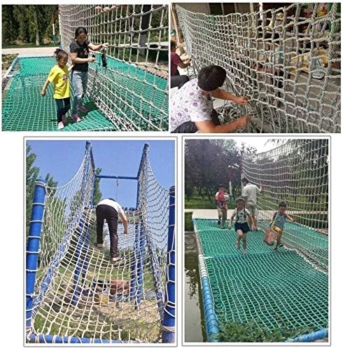 Remaz Outdoor игралиште за качување на мрежата за занишани сет за занаетчиски јаже скалила за деца на отворено тренинг спортски мрежни
