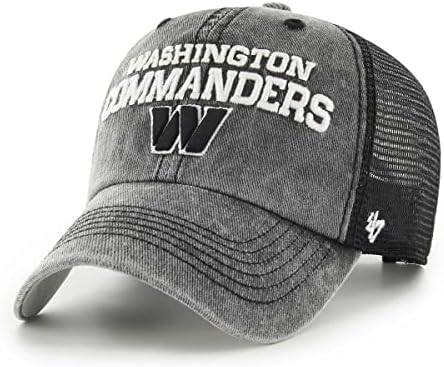 '47 Машки црни команданти на Вашингтон Тапанин Камион Чистете ја капачето за шминка