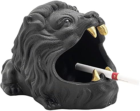 Цигара од пепелрај керамички лав од пепелски украси возила животински пепел фиока креативност домашна соба канцеларија за пушење додатоци