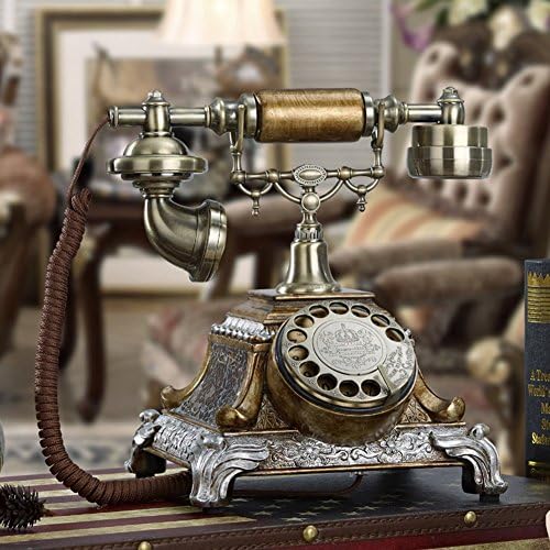 Креативен Антички Телефон, Европски Пасторален Ретро Телефон, Домашен Декоративен фиксен телефон, Канцелариски Звучник