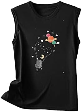 Врвови за маички за жени со дворци Печата за печатење блузи со кратки ракави лабави туники летни обични маички топ 2023 година