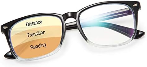 KARSAER Прогресивно мултифокус очила за читање сина светлина за блокирање на жени без линиски читатели на мултифокален компјутер