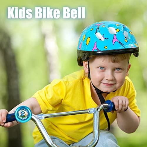 Акија велосипед велосипед bellвонче за деца сина слатка симпатична каваи цртана велосипедска велосипедска лента за колена скутер додатоци за