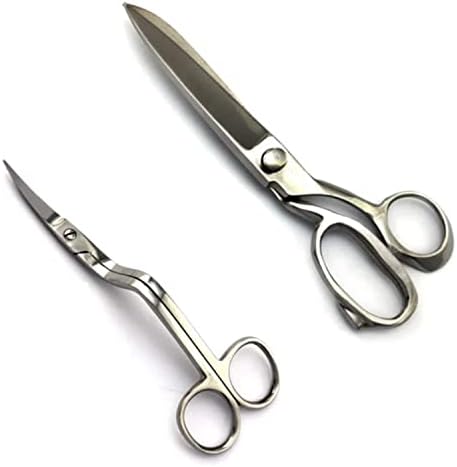 6 двојна крива свиткана рачка за ножици за ножици и ножици за правење чипка и кројач 6 за професионалци Тејлор стриже за шиење и занаетчиство