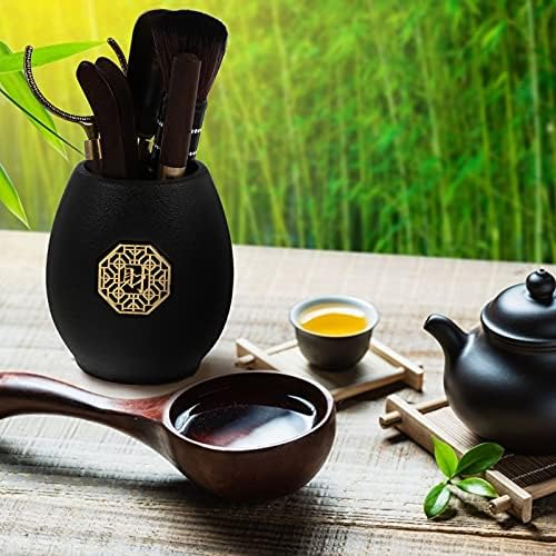 Hemoton Matcha чај сет 12 парчиња gongfu чај церемонија додатоци чај лажица чаша држач клип деликатен кинески чај за подготвување