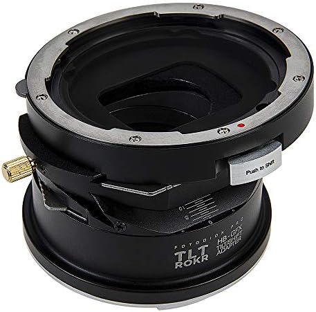 FOTODIOX PRO TLT ROKR-Навалување/смена леќи Адаптер компатибилен со Hasselblad V-MOUNT SLR леќи до Fujifilm Fuji G-Mount GFX Orrorless