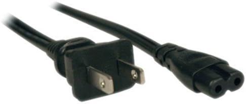 HQRP AC Power Cord Costribtion Compational со HAIER LE29F2320B LE32B13200 LE32B13200A LE32B13200B LE32F2220B LE32F2220C LE32F2220E