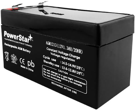 PowerStar го заменува Mighty Max ML1.3-12 - 12 Volt 1,3 AH SLA батерија