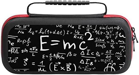 Математичка формула за носење куќиште компатибилен со преносна торба за патувања со хардшел со 20 касети за игри
