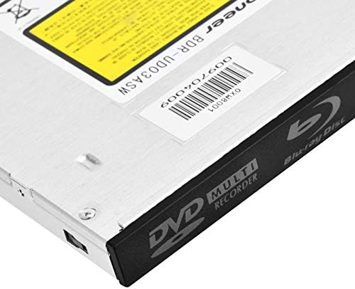 Silverstone TOB04 9.5/12.7мм тенок Blu-ray/DVD/CD Прочитајте и напишете оптички диск на оптички диск, вклучува кабел за адаптер SATA SATA, SST-TOB04