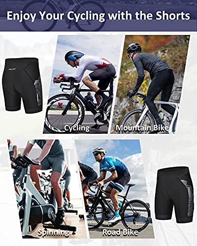 Машка машка машка велосипедска шорцева велосипед долна облека 3Д подлога велосипед MTB Liner Mountain Puntants за циклус Возење велосипедист