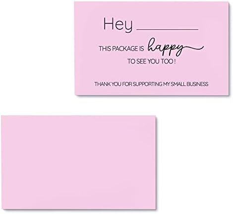 Itzamna Ви благодариме што ги поддржувавте моите мали визит -картички розови пакувања од 100