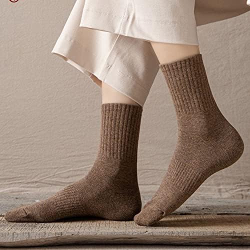 Пидуду 6 пара дами термички чорапи, женски топла волна чорапи за зима ， есенски зимски чорапи со средно теле /Велика Британија 4-8 ЕУР 37-42