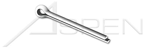 M6.3 x 63mm, DIN 94 / ISO 1234, метрички, стандардни пинови за cotter, не'рѓосувачки челик А2