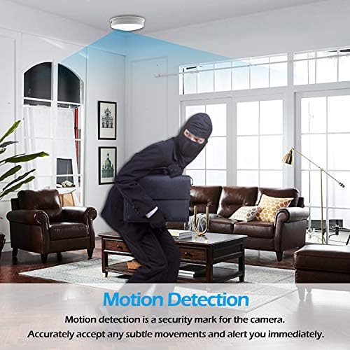 ZXWDDP шпионска камера Скриена камера WiFi Dectector Came Detector Camera со HD 1080p дадилкам камера за домашна безбедност нанадвор камера