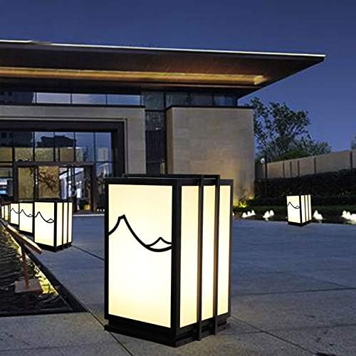 Tbiiexfl стигма ламба отворено водоотпорен отворен пејзаж тревник градинарска ламба електрична врска Вила градина wallидна ламба кинески