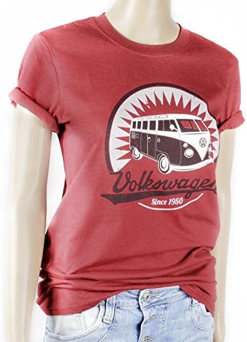 Колекција Brisa VW - Volkswagen Samba Bus T1 Camper van маица унисекс со ретро/гроздобер дизајн