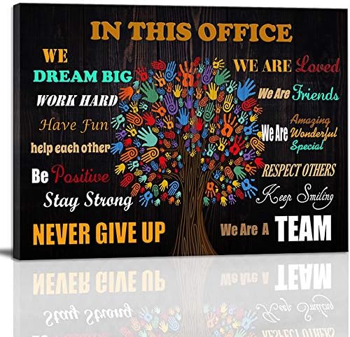 Инспиративна wallидна уметност мотивациска постер цитати канцелариски wallиден декор за девојки жени соба декор wallидна уметност за канцеларија платно печати врамена