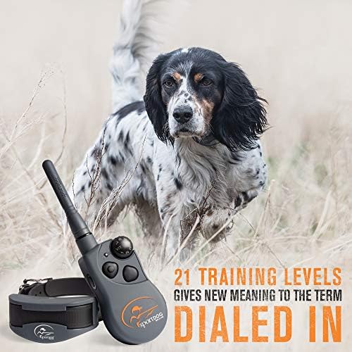 SportDog Brand Sporthunter 1225X Remote Trainer - јака за обука на кучиња за полнење - е -јака за кучиња со шок, вибрира и тон - опсег