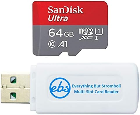 Sandisk Micro ULTRA 64GB Мемориска Картичка За LG Телефони Работи СО LG V60 ThinQ 5G, LG K92 5G, LG Кадифе 5G Мобилен Телефон
