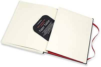 Молескин Adobe Creative Cloud Paper Tablet, екстра голема, црна, тврда покривка 176 страници