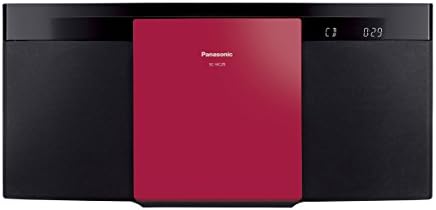 Panasonic SC-HC29-R Red 20W Silm Stylish Micro-Fi систем со безжичен аудио стриминг преку Bluetooth и NFC
