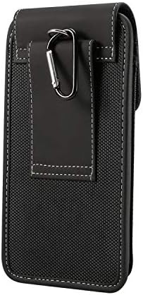 Телефонска футрола, носење на најлонска торбичка за носење на појас, компатибилен со Samsung Galaxy S20+/S20 Ultra/S10 Lite/Note10