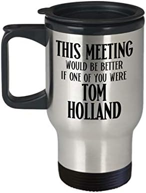 Клугла за патувања во канцеларија на Том Холанд за соработник или шеф Спајдермен обожавател Оваа средба би била подобро смешна 14 мл,