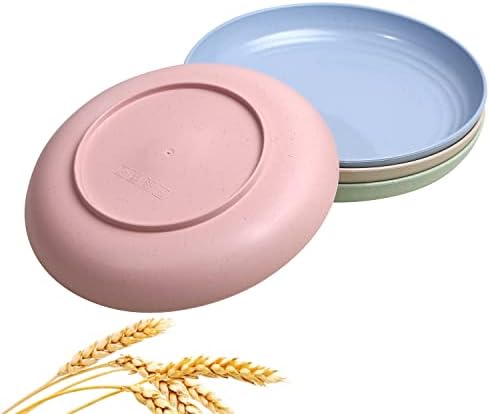 Камбуј пченица слама плочи лесни нераскинливи садови за вечера Поставете не-токсин машина за миење садови и микробранова безбедна БПА бесплатно