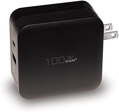 100W USB-C & USB-A Полнач за побрзи wallидови-yowochung gan PD Брзо полнење станица за MacBook Pro Air, iPhone 13 Pro, Pixel 6 Pro,