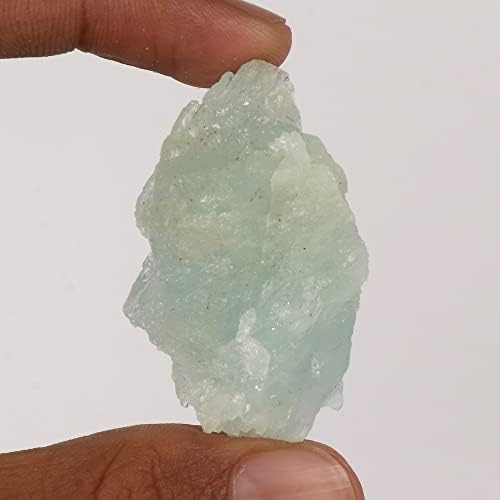 GemHub 87,4 CT AAA Природно грубо Аква небо Аквамарин скапоцен камен груб кристал за правење накит, заздравување, декорација