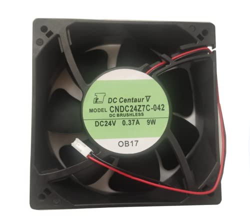 Вентилатор CNDC24Z7C-042 24V 120mm, 0,37A 9W 2-жичен инвертер ладење вентилатор