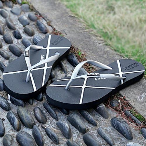 Sinwo Unisex Women lut Lettersенски флип-апостолки влечки од плажа сандали за слободни чевли парови влечки