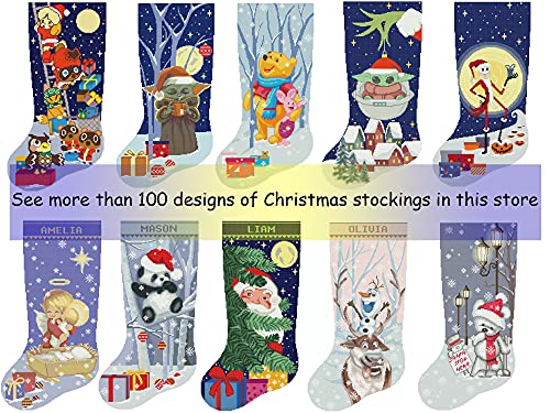 Cross Cross Stitch Comphate Christmas Pdf PDF, модерно слатко броење лесно печатење на новогодишни подароци за новогодишни снегулки Едноставна табела за вкрстени бод, домашен декор DIY,