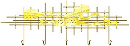 Ксијаохешоп Багажник За Палто Монтиран На Ѕид Златен Решетка За Палто Монтиран На Ѕид Влезна Кука За Кука Нордиски Модерен Капут