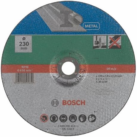Bosch 2609256313 DIY сечење диск метал 230 mm Ø x 3 mm Офсет