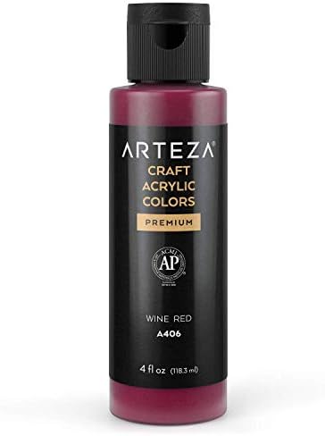 Акрилна боја Артеза занает, A606 ShamRock Green, шише 4FL Oz, вода базирана на вода, мешавина, мат акрилна боја за проекти на Art & DIY