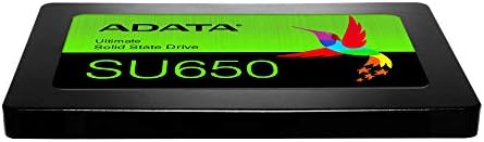 Adata SU650 480GB 3D-NAND 2.5 SATA III голема брзина Прочитајте до 520MB/s Внатрешен SSD