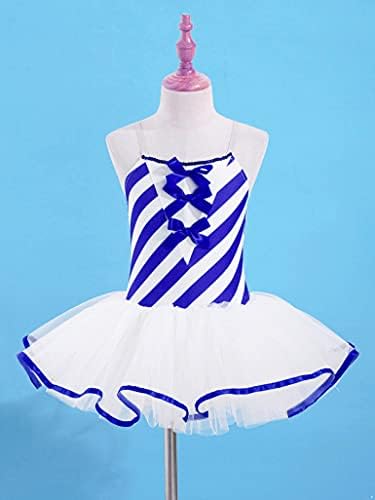 Моггемол Девојки девојки Seavins шарени туту танц фустан фигура за уметничко лизгање Божиќна забава бонбони костуми