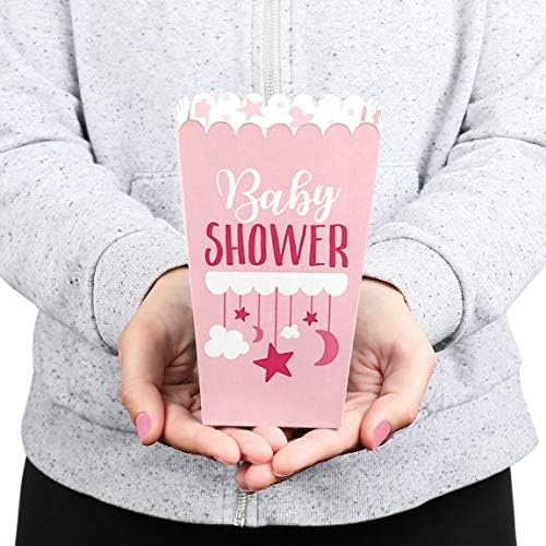 Тоа е девојче - розови туш за бебиња за туширање на пуканки - сет од 12
