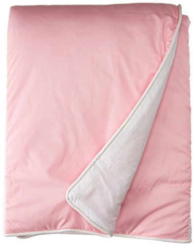 Бебе кукли за постелнина цврста лента за креветчиња, розово/бело