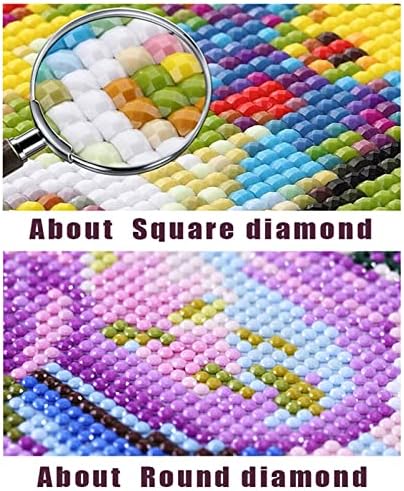 Голем дијамантски сликарство цвет цвет по комплети за броеви, DIY 5D дијамантски точки со целосна тркалезна вежба крст -бод кристал rhinestone