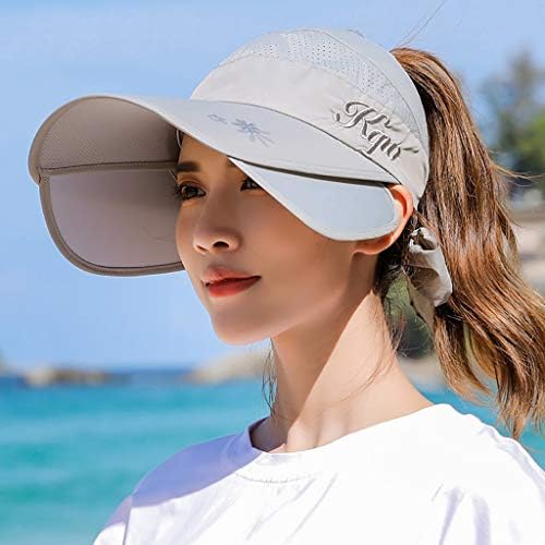 Сонцена капа на флопи плажа спакувана визир на отворено жени сончано широко распространетост на плажа сонцето визир капа за спортска опрема