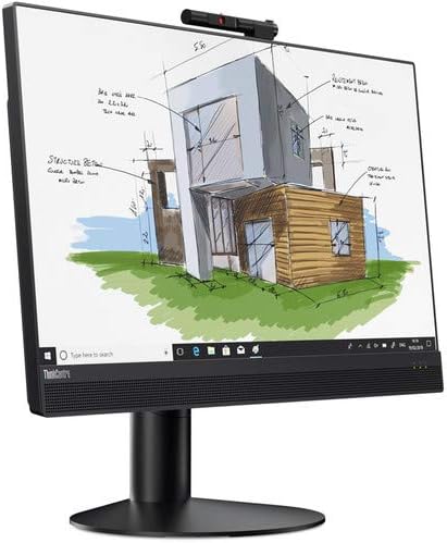 Леново ThinkCentre M920z Мулти-Допир Сите-Во-Едно Десктоп Компјутер-23.8 FHD IPS Екран На Допир-3.1 GHz Intel Core i9-9900 8-Core-1TB SSD-16GB-Win10