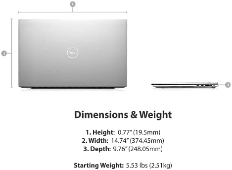 Dell New XPS 17 9700 Лаптоп, 17 FHD+ Infinityedge Дисплеј, Intel i7-10750H, GeForce GTX 1650Ti, 64GB RAM МЕМОРИЈА, 4TB SSD, IR Камера,