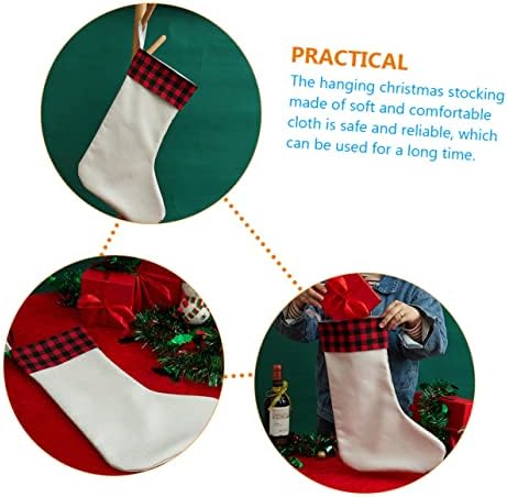 Јардве Божиќни чорапи Божиќно декор Божиќно дрво виси чорапи Ден на вinesубените, добрите торби Божиќ