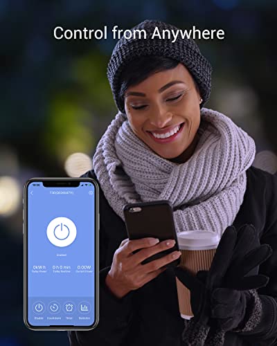 EZVIZ Паметен Приклучок, Smart Home Wifi Излез Компатибилен Со Alexa, Echo, Google Home, Далечински Управувач | T30-B