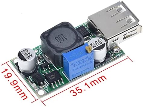 Hiigh DC-DC Boost Converter 3V Up 5V до 9V ​​2A USB излезен напон Чекор на литиум батерија засилувач модул 1 парчиња
