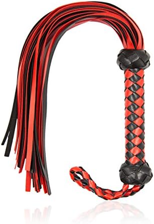 Aoxvia Horse Red Whip Chip Whiming Crop Equestrian Faux Faux Whip Horse опрема камшик тренинг коњ јавање камшик 23 инчи