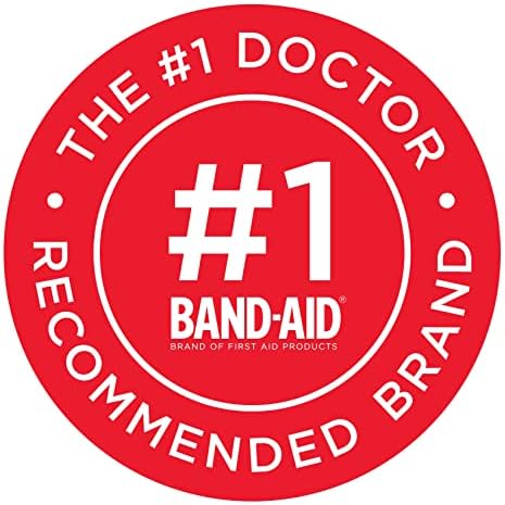 Band-Aid Brand Ourtone Leadive Bandagagage, флексибилна заштита и грижа за мали исекотини и гребење, ватенка-помош подлога за болни рани,